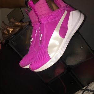 Hot Pink Pumas size 8